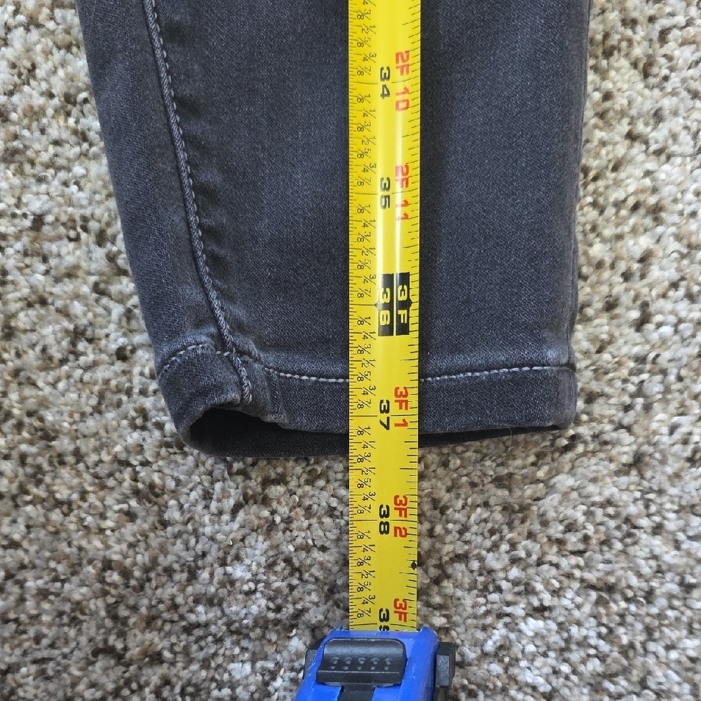 Liverpool Dark Gray Skinny Jeans - Picture 3 of 7